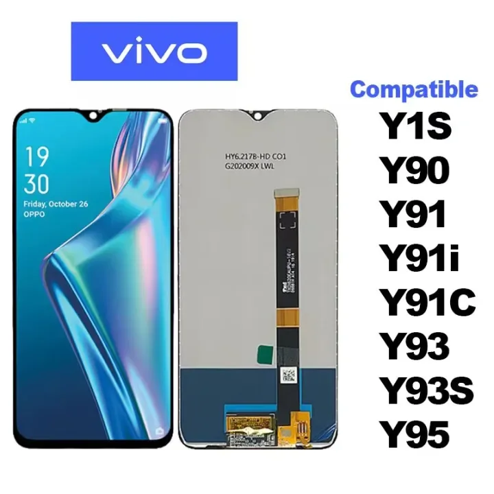 Vivo Y90 Ekran Dokunmatik Orijinal Çıtasız Ürün (Çerçevesiz)