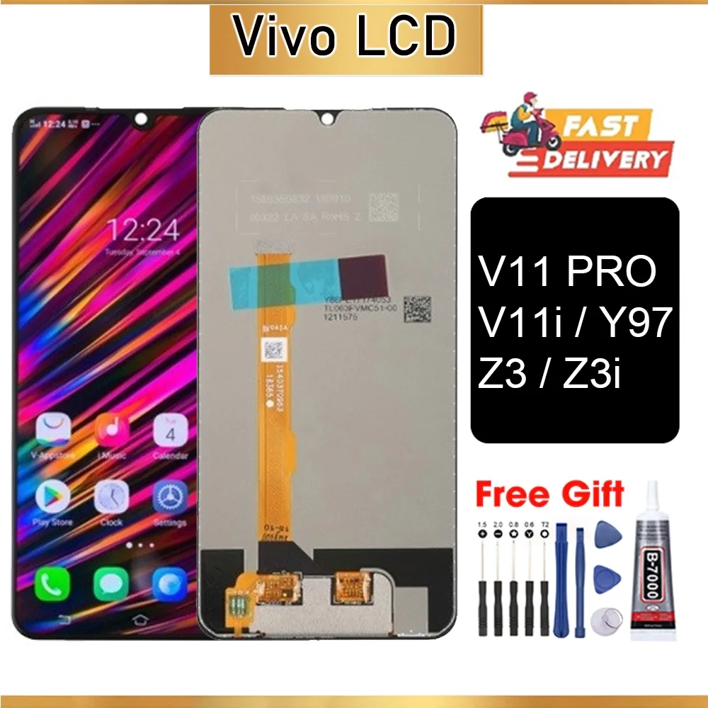 Vivo Z3i Ekran Dokunmatik Orijinal Çıtasız Ürün (Çerçevesiz)