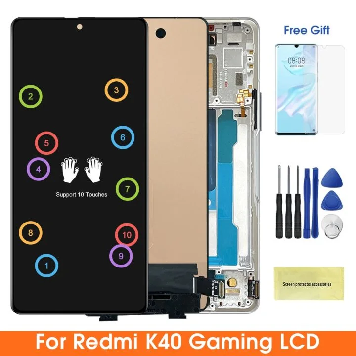 Xiaomi K40 Gaming Çıtalı Ekran Dokunmatik Siyah SOFT OLED Kalite Ekran