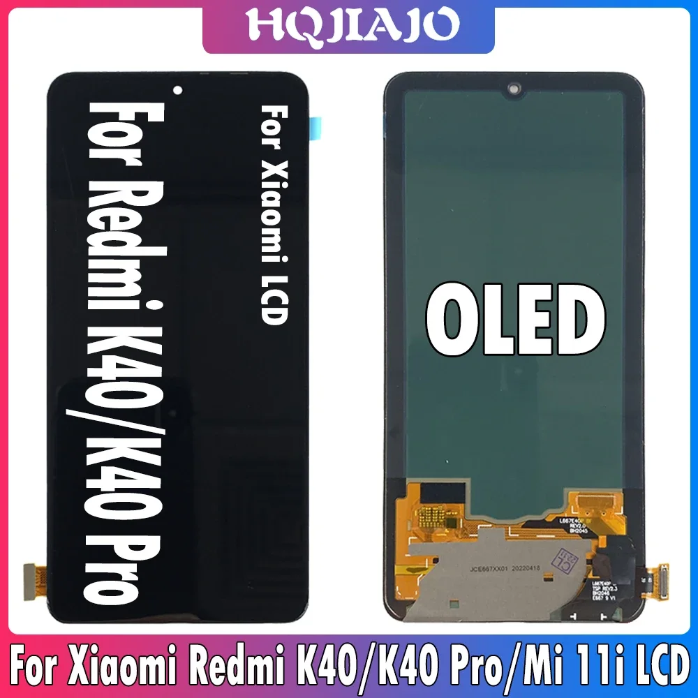 Xiaomi K40 Pro Plus Ekran Dokunmatik OLED Çıtasız (Çerçevesiz)