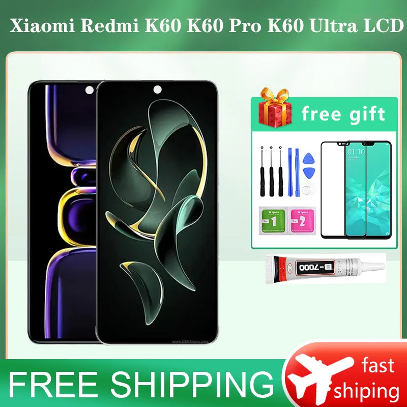 Xiaomi K60 Ekran Dokunmatik SOFT OLED Kalite Ekran Çıtasız (Çerçevesiz)