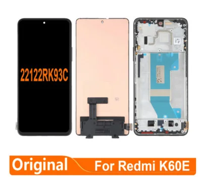 Xiaomi K60e Ekran Dokunmatik SOFT OLED Kalite Ekran Çıtasız (Çerçevesiz)