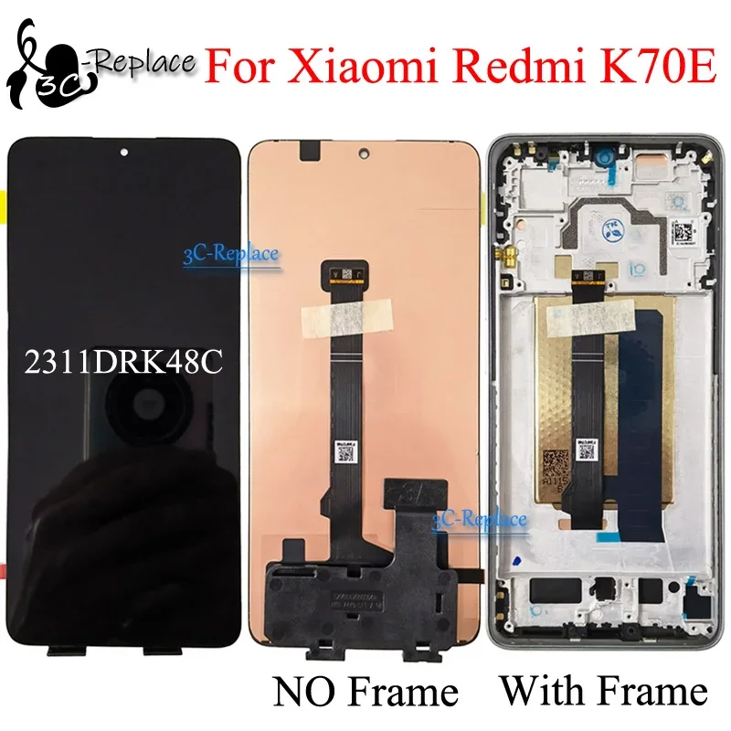 Xiaomi K70e Ekran Dokunmatik A Plus Kalite Ürün Çıtasız (Çerçevesiz)