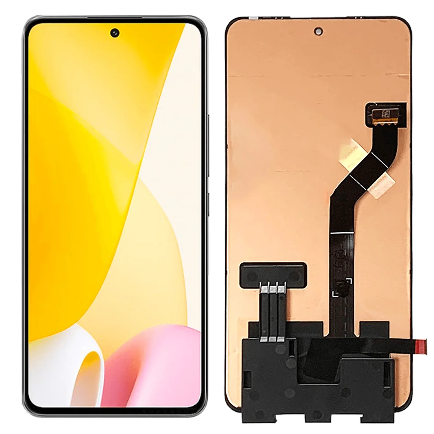 Xiaomi Mi 12LİTE Ekran Dokunmatik SOFT OLED Kalite Ekran Çıtasız (Çerçevesiz)