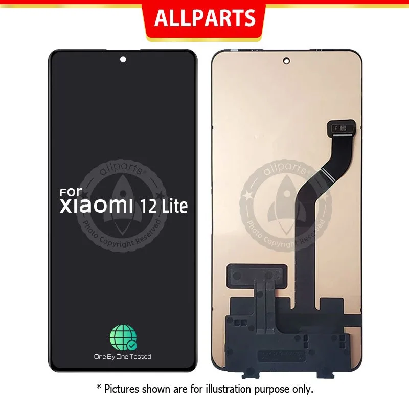 Xiaomi Mi 12LİTE Ekran Dokunmatik SOFT OLED Kalite Ekran Çıtasız (Çerçevesiz)