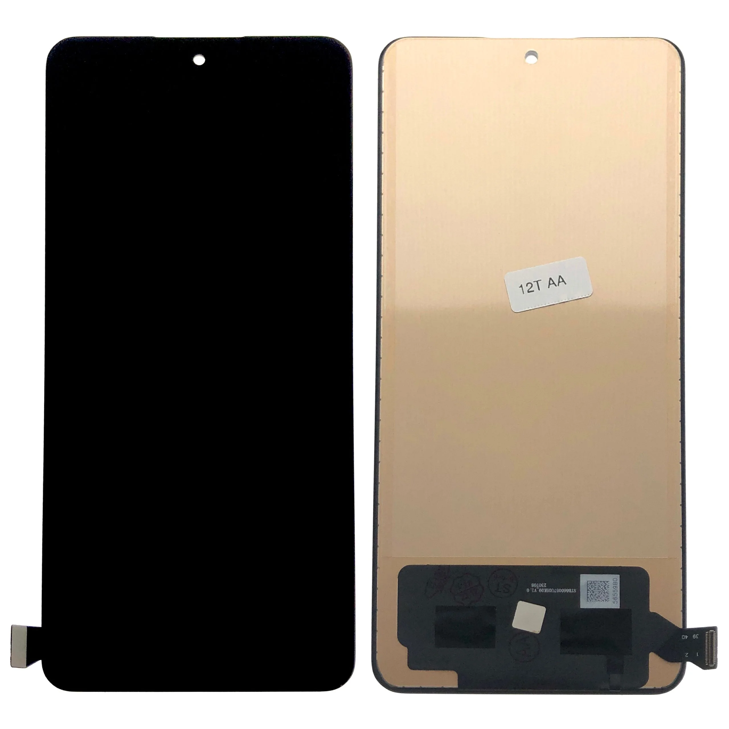 Xiaomi Mi 12T Ekran Dokunmatik SOFT OLED Kalite Ekran Çıtasız (Çerçevesiz)