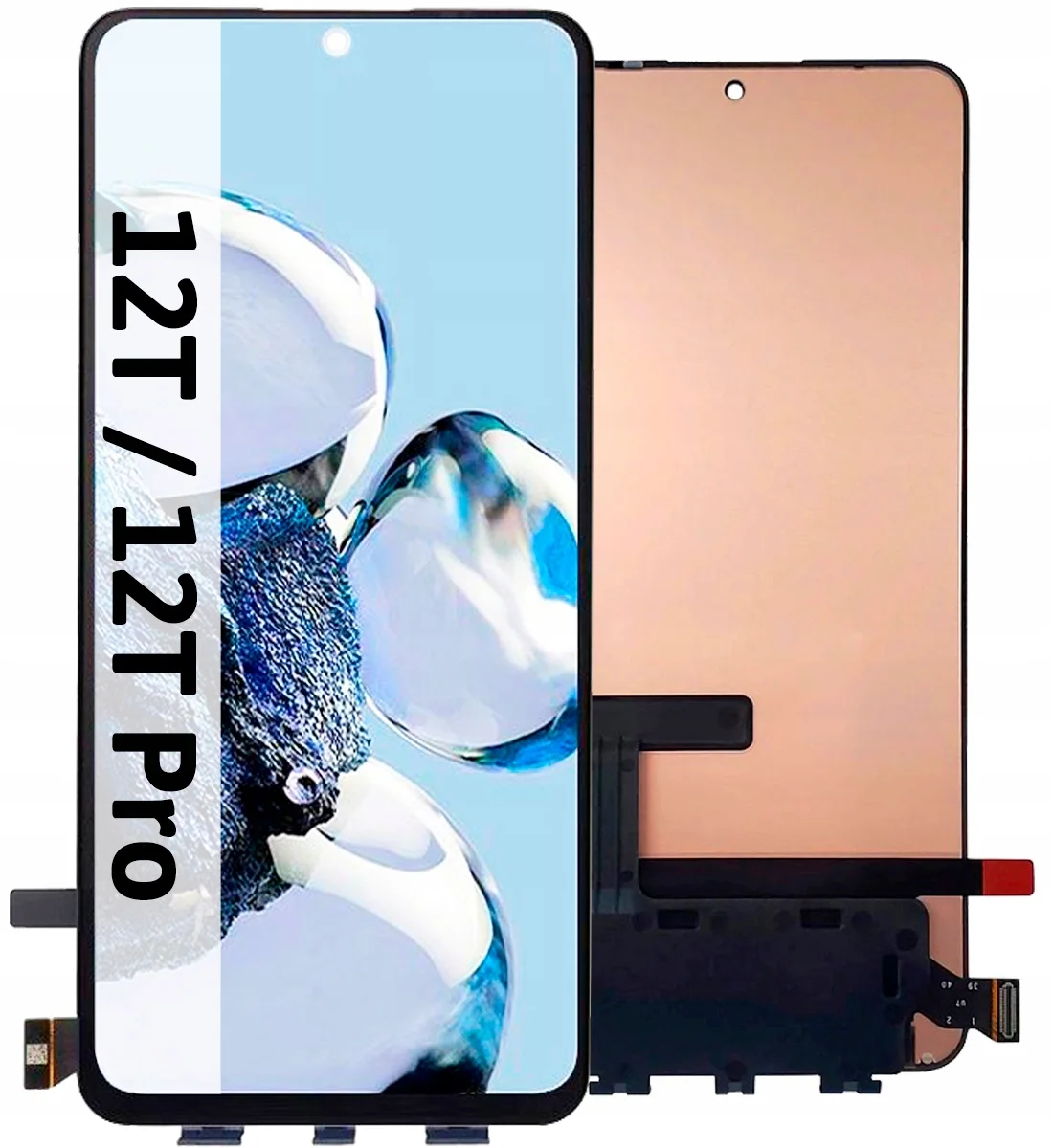 Xiaomi Mi 12T Pro Ekran Dokunmatik SOFT OLED Kalite Ekran Çıtasız (Çerçevesiz)