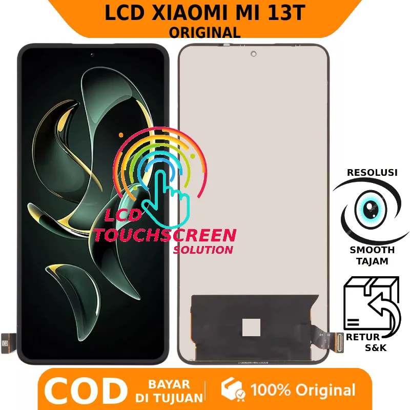 Xiaomi Mi 13T Ekran Dokunmatik SOFT OLED Kalite Ekran Çıtasız (Çerçevesiz)