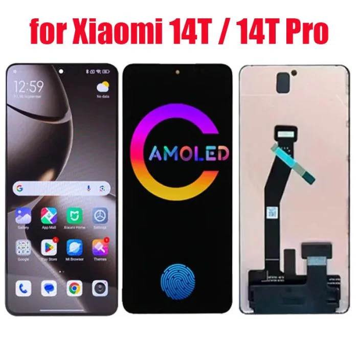 Xiaomi Mi 14T Ekran Dokunmatik SOFT OLED Kalite Ekran Çıtasız (Çerçevesiz)
