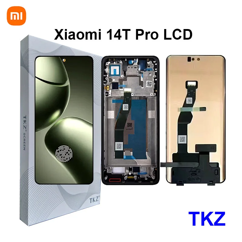 Xiaomi Mi 14T Pro Ekran Dokunmatik SOFT OLED Kalite Ekran Çıtasız (Çerçevesiz)
