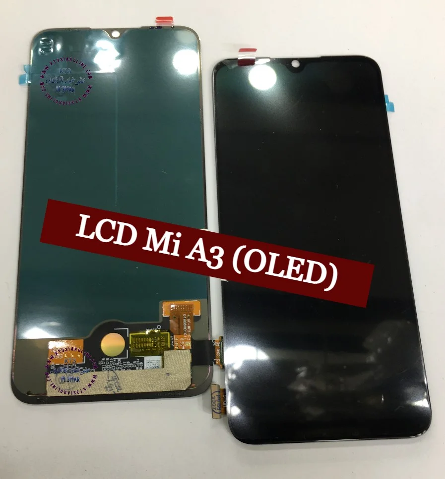 Xiaomi Mi A3 Ekran Dokunmatik OLED Çıtasız (Çerçevesiz)