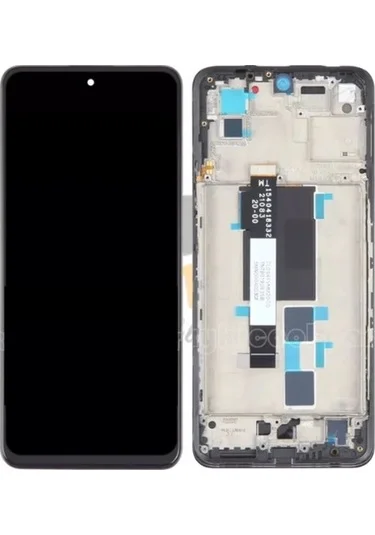 Xiaomi Poco X3 Çıtalı Ekran Dokunmatik Siyah Orijinal