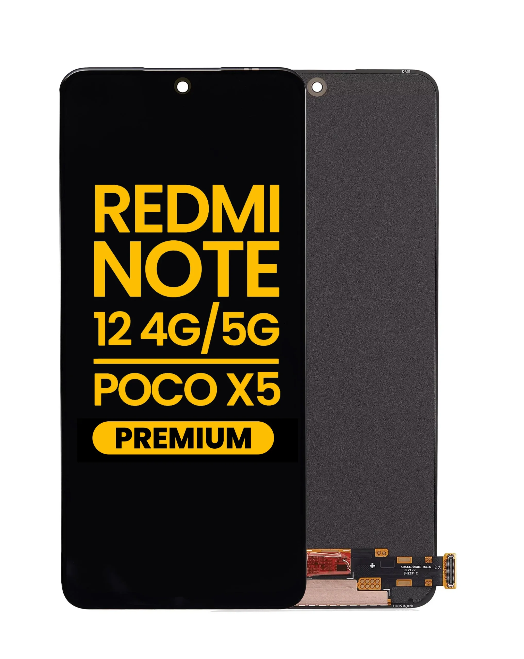 Xiaomi Poco X5 Ekran Dokunmatik OLED 667MM Çıtasız (Çerçevesiz)