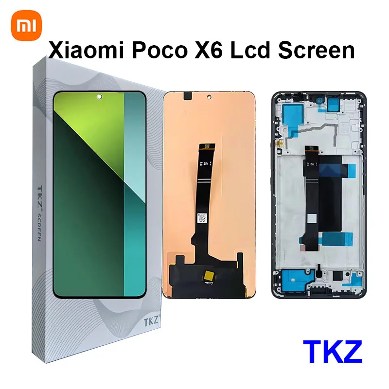 Xiaomi Poco X6 Ekran Dokunmatik A Plus Kalite Ürün Çıtasız (Çerçevesiz)