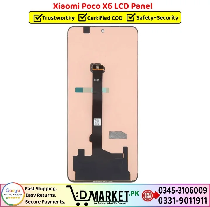 Xiaomi Poco X6 Ekran Dokunmatik A Plus Kalite Ürün Çıtasız (Çerçevesiz)
