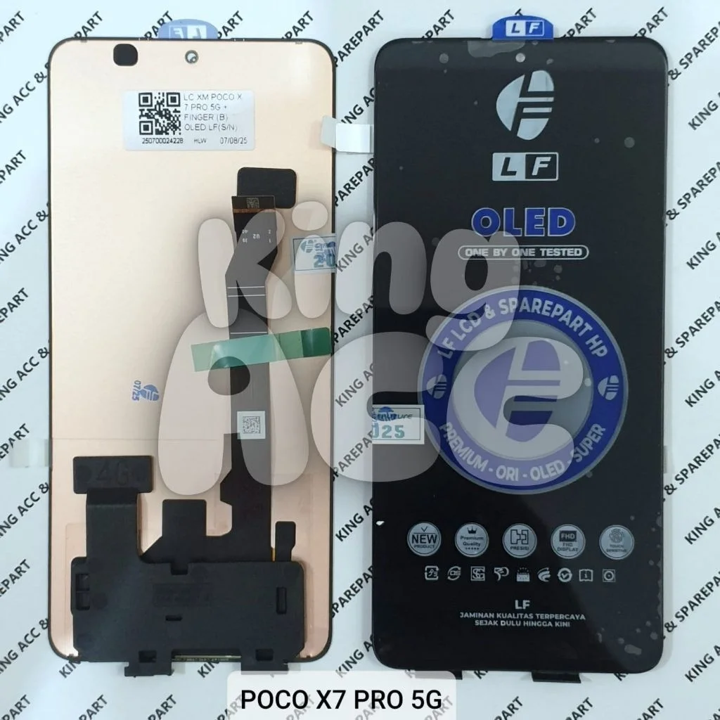 Xiaomi Poco X7 Ekran Dokunmatik SOFT OLED Kalite Ekran Çıtasız (Çerçevesiz)