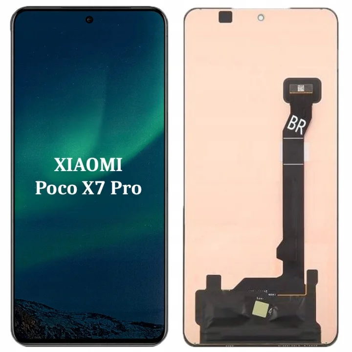 Xiaomi Poco X7 Pro Ekran Dokunmatik SOFT OLED Kalite Ekran Çıtasız (Çerçevesiz)
