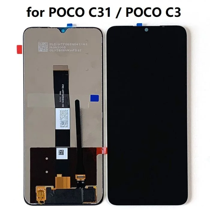 Xiaomi Pococo C31 Ekran Dokunmatik Orijinal Çıtasız Ürün (Çerçevesiz)