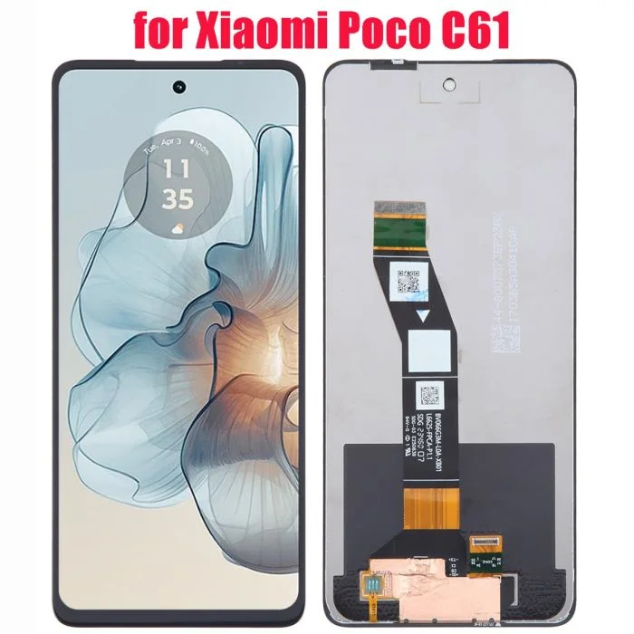 Xiaomi Pococo C61 Ekran Dokunmatik Orijinal Çıtasız Ürün (Çerçevesiz)