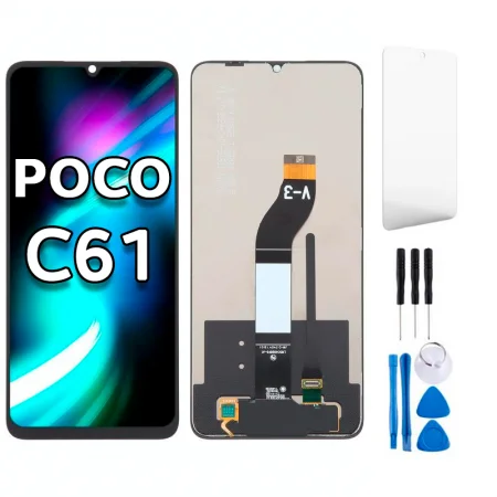 Xiaomi Pococo C61 Ekran Dokunmatik Orijinal Çıtasız Ürün (Çerçevesiz)
