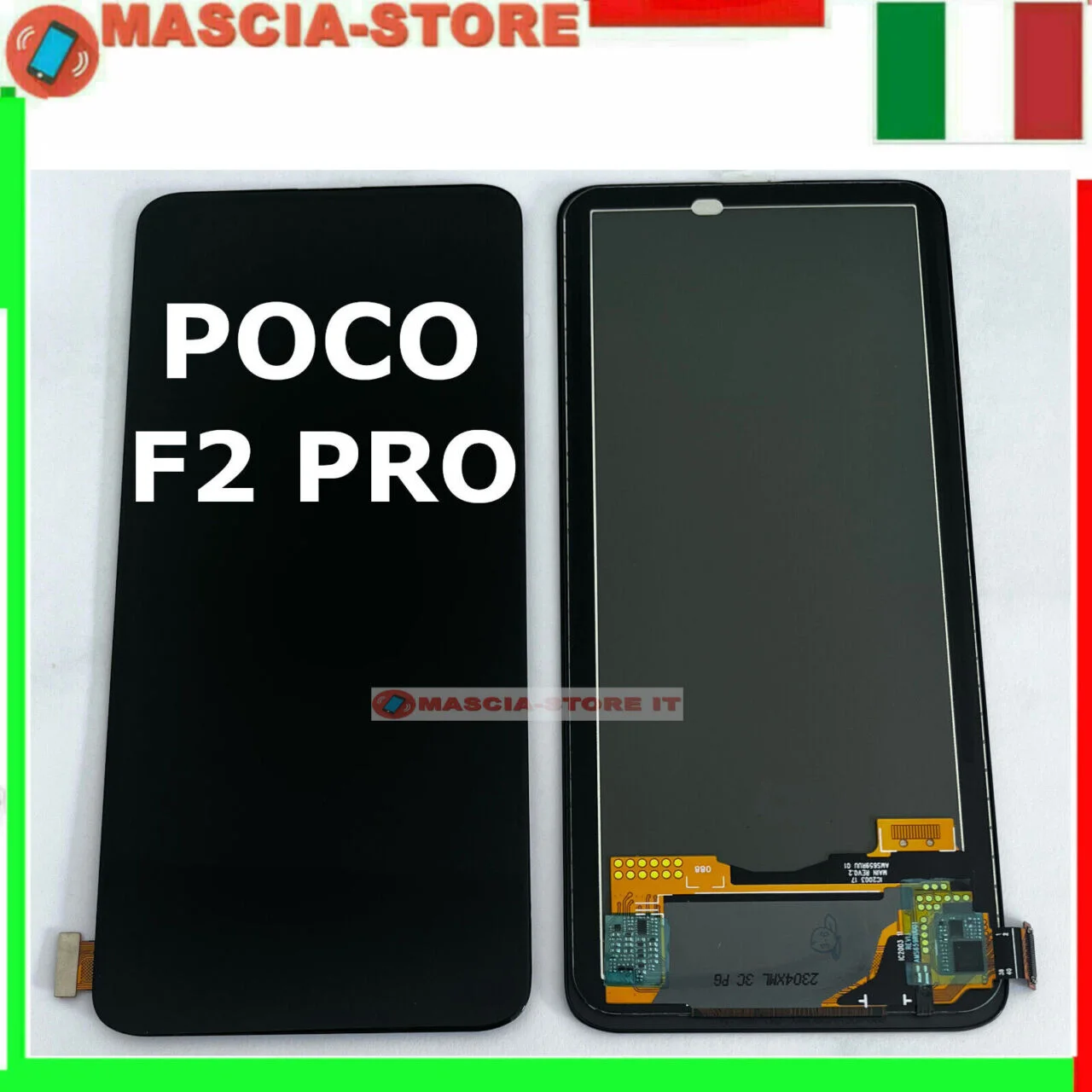 Xiaomi Pococo F2 Ekran Dokunmatik Orijinal Çıtasız Ürün (Çerçevesiz)