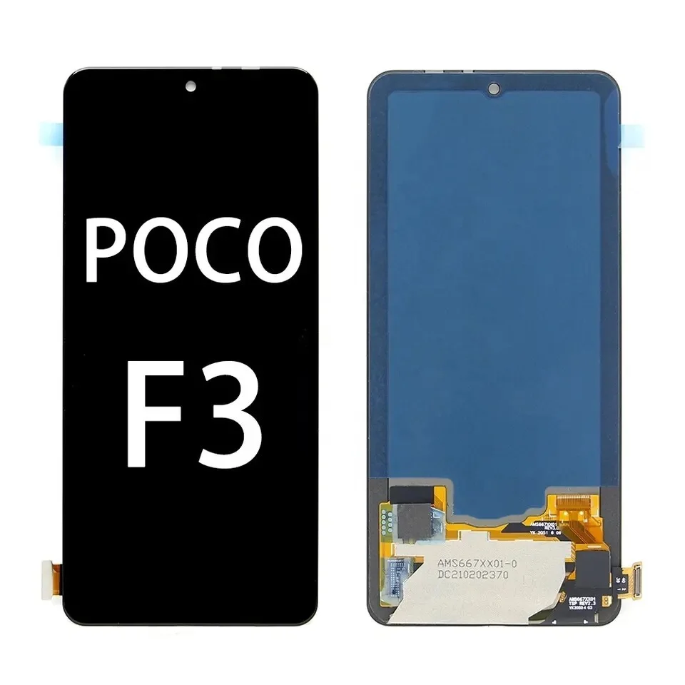 Xiaomi Pococo F3 Ekran Dokunmatik OLED Çıtasız (Çerçevesiz)