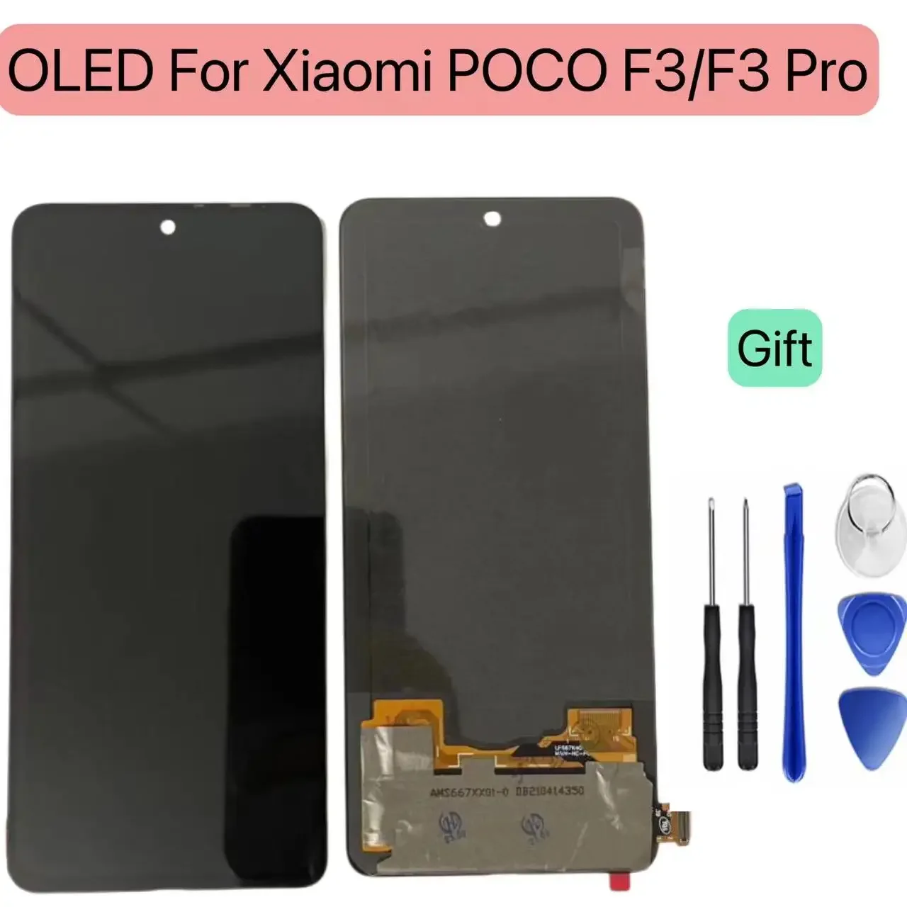 Xiaomi Pococo F3 Pro Ekran Dokunmatik OLED Çıtasız (Çerçevesiz)