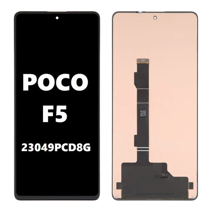 Xiaomi Pococo F5 Ekran Dokunmatik SOFT OLED Kalite Ekran Çıtasız (Çerçevesiz)