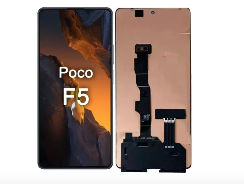 Xiaomi Pococo F5 Ekran Dokunmatik SOFT OLED Kalite Ekran Çıtasız (Çerçevesiz)