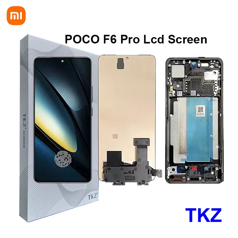 Xiaomi Pococo F6 Pro Ekran Dokunmatik SOFT OLED Kalite Ekran Çıtasız (Çerçevesiz)