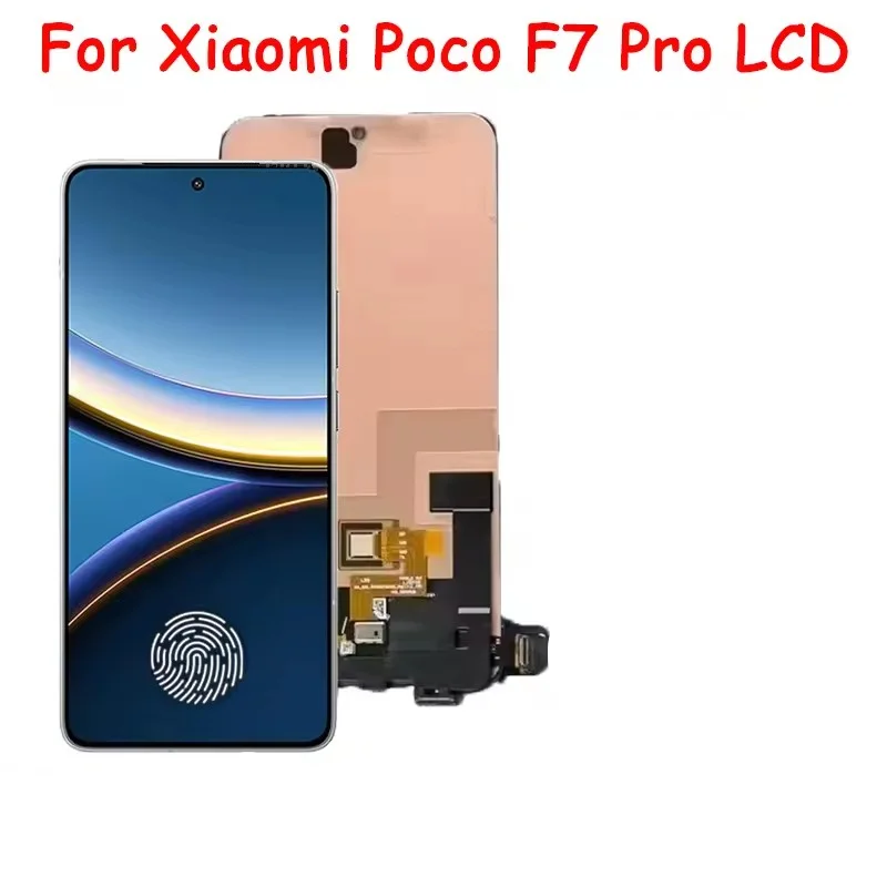 Xiaomi Pococo F7 Pro Ekran Dokunmatik SOFT OLED Kalite Ekran Çıtasız (Çerçevesiz)