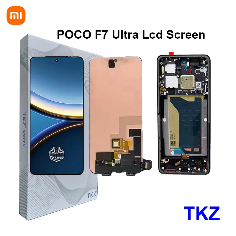 Xiaomi Pococo F7 Ultra Ekran Dokunmatik SOFT OLED Kalite Ekran Çıtasız (Çerçevesiz)
