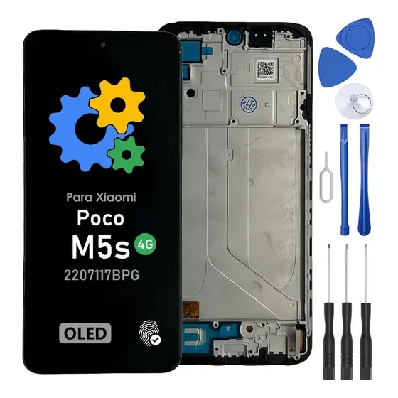 Xiaomi Pococo M5s Ekran Dokunmatik OLED Çıtasız (Çerçevesiz)