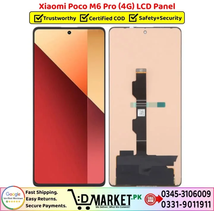Xiaomi Pococo M6 Pro 4G Ekran Dokunmatik A Plus Kalite Ürün Çıtasız (Çerçevesiz)