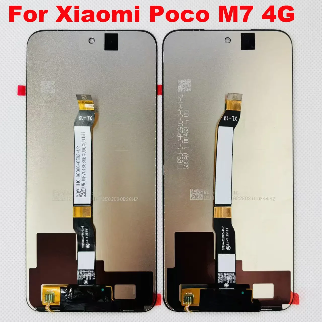 Xiaomi Pococo M7 4G Ekran Dokunmatik Orijinal Çıtasız Ürün (Çerçevesiz)