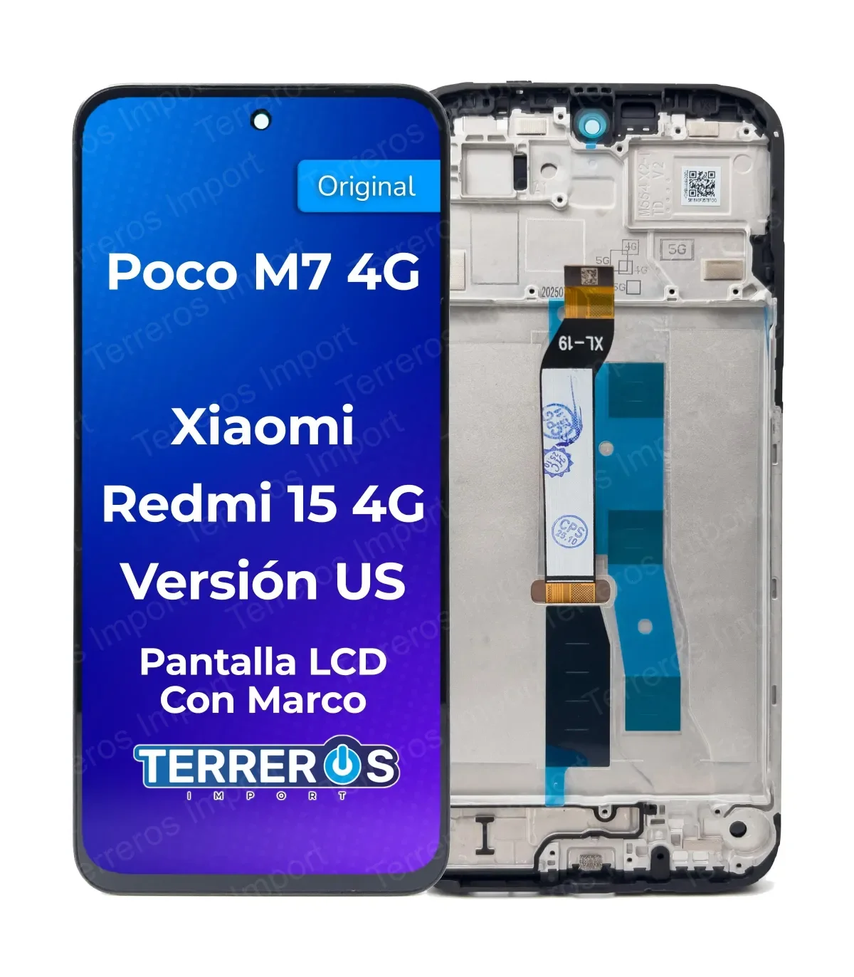 Xiaomi Pococo M7 4G Ekran Dokunmatik Orijinal Çıtasız Ürün (Çerçevesiz)