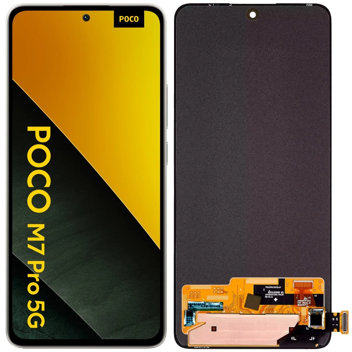 Xiaomi Pococo M7 Pro 5G Ekran Dokunmatik A Plus Kalite Ürün Çıtasız (Çerçevesiz)