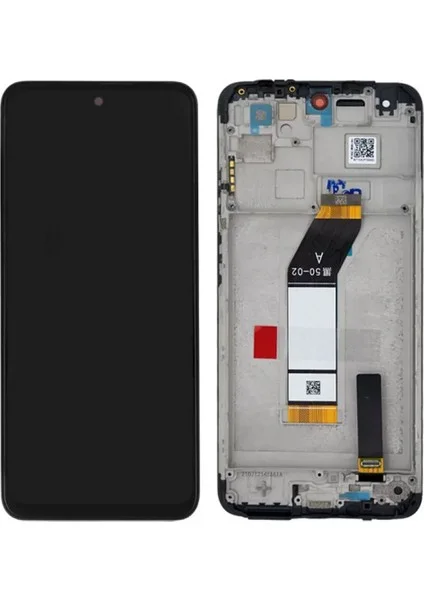 Xiaomi Redmi 10 2022 Çıtalı Ekran Dokunmatik Siyah Orijinal