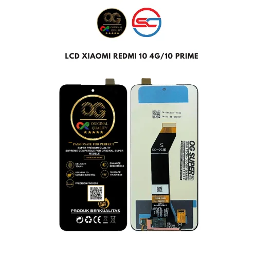 Xiaomi Redmi 10 4G Çıtalı Ekran Dokunmatik Siyah Orijinal
