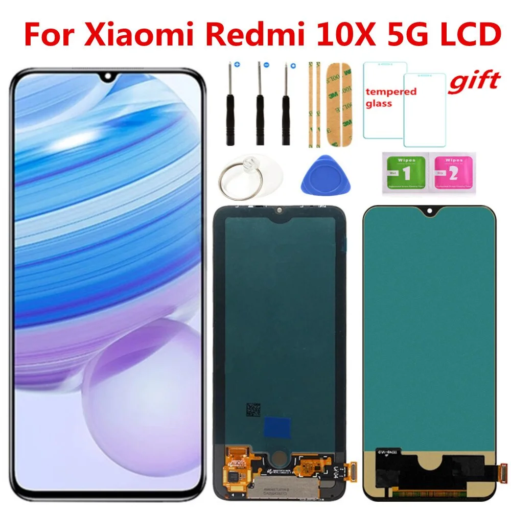 Xiaomi Redmi 10X Ekran Dokunmatik Orijinal Çıtasız Ürün (Çerçevesiz)