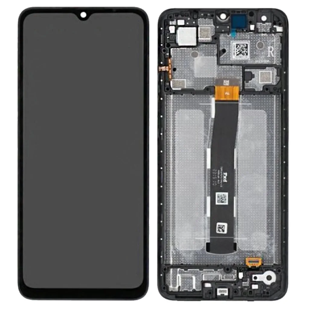 Xiaomi Redmi 12C Çıtalı Ekran Dokunmatik Siyah Orijinal