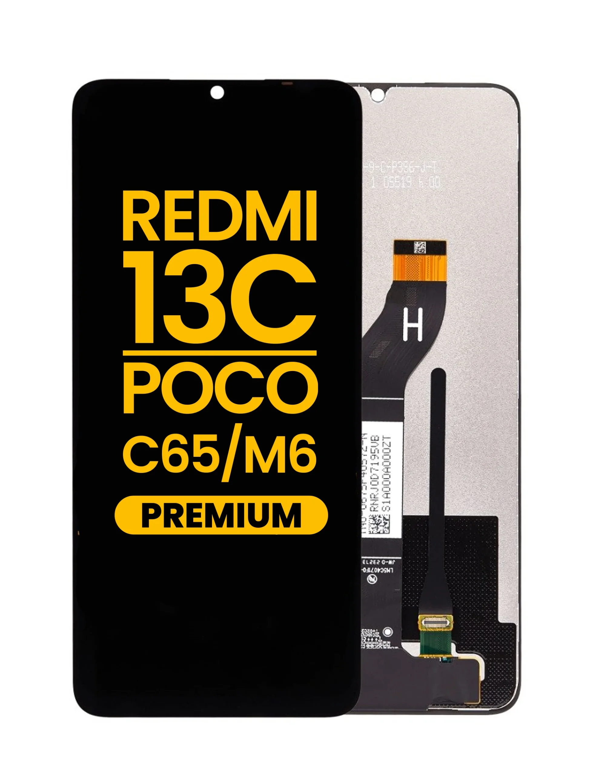 Xiaomi Redmi 13C Ekran Dokunmatik Orijinal Çıtasız Ürün (Çerçevesiz)