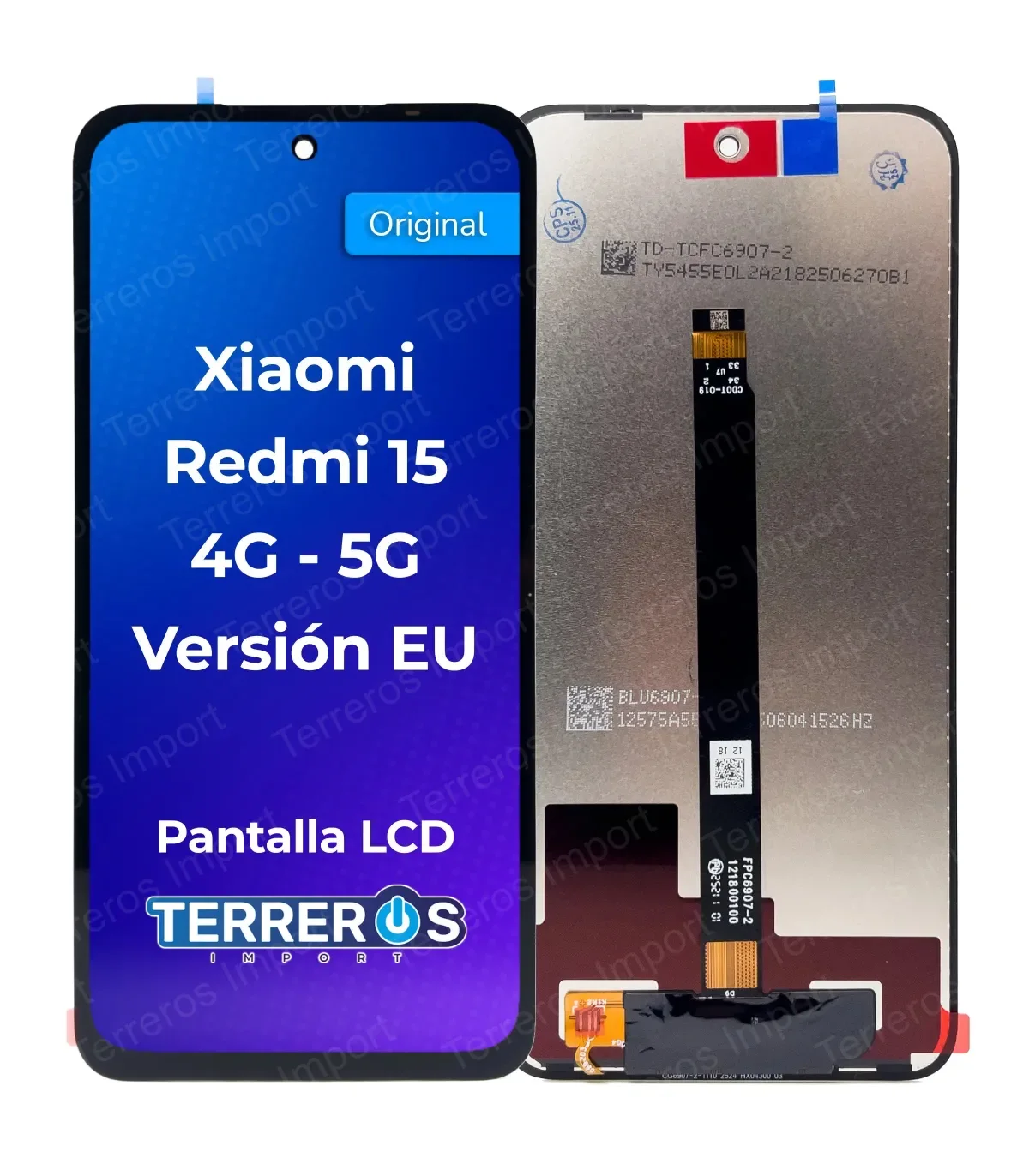 Xiaomi Redmi 15 5G Ekran Dokunmatik Orijinal Çıtasız Ürün (Çerçevesiz)