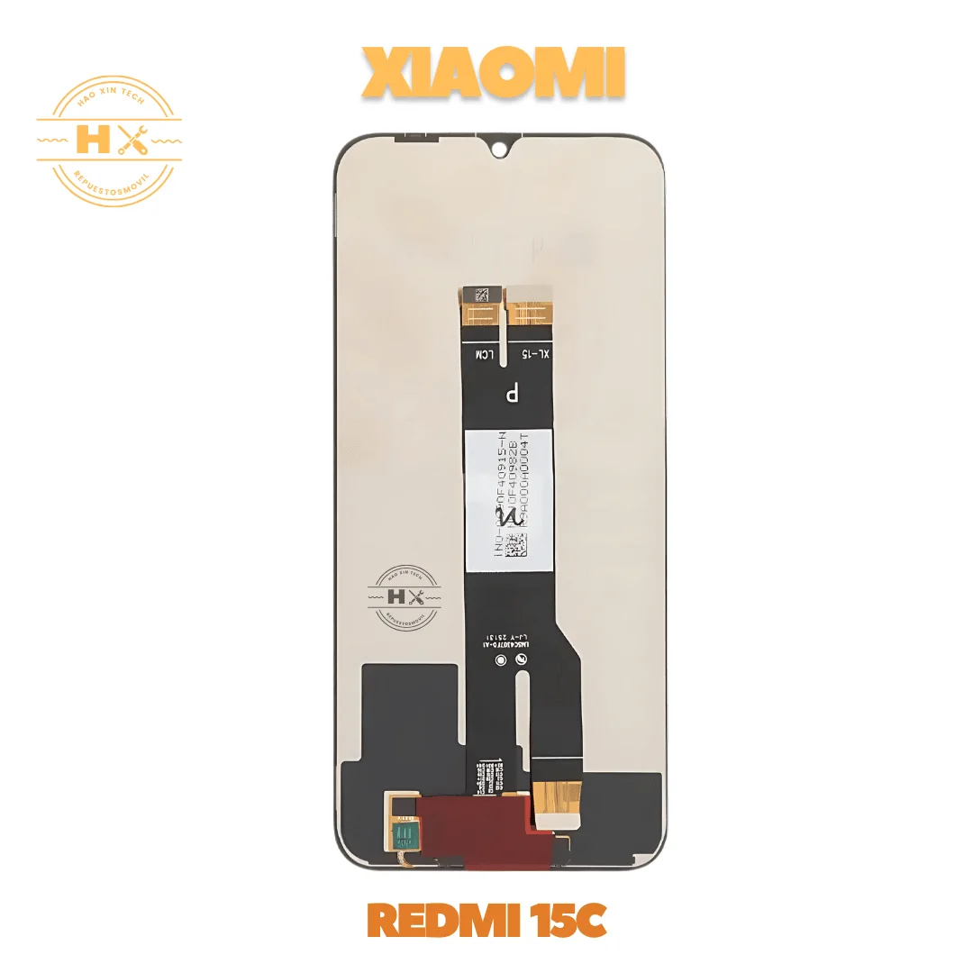 Xiaomi Redmi 15C Çıtalı Ekran Dokunmatik Siyah Orijinal