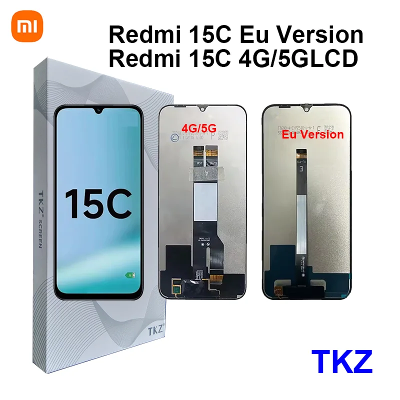 Xiaomi Redmi 15C Ekran Dokunmatik Orijinal Çıtasız Ürün (Çerçevesiz)