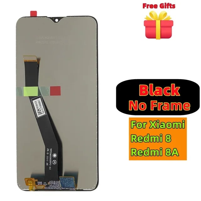 Xiaomi Redmi 8/8a Çıtalı Ekran Dokunmatik Siyah Orijinal
