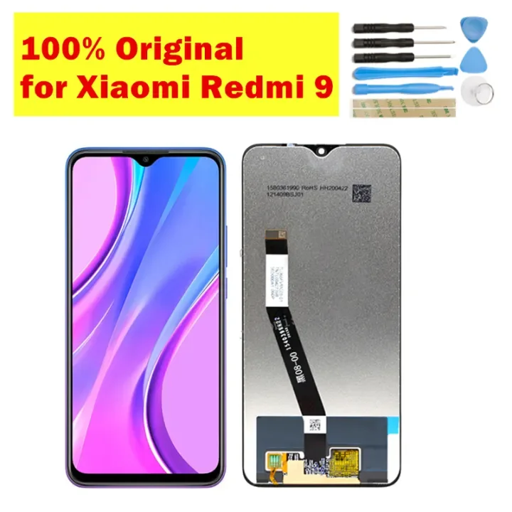 Xiaomi Redmi 9 Ekran Dokunmatik Orijinal Çıtasız Ürün (Çerçevesiz)