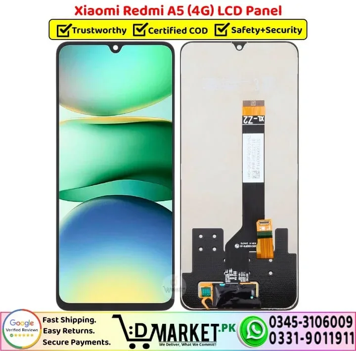 Xiaomi Redmi A5 Ekran Dokunmatik Orijinal Çıtasız Ürün (Çerçevesiz)