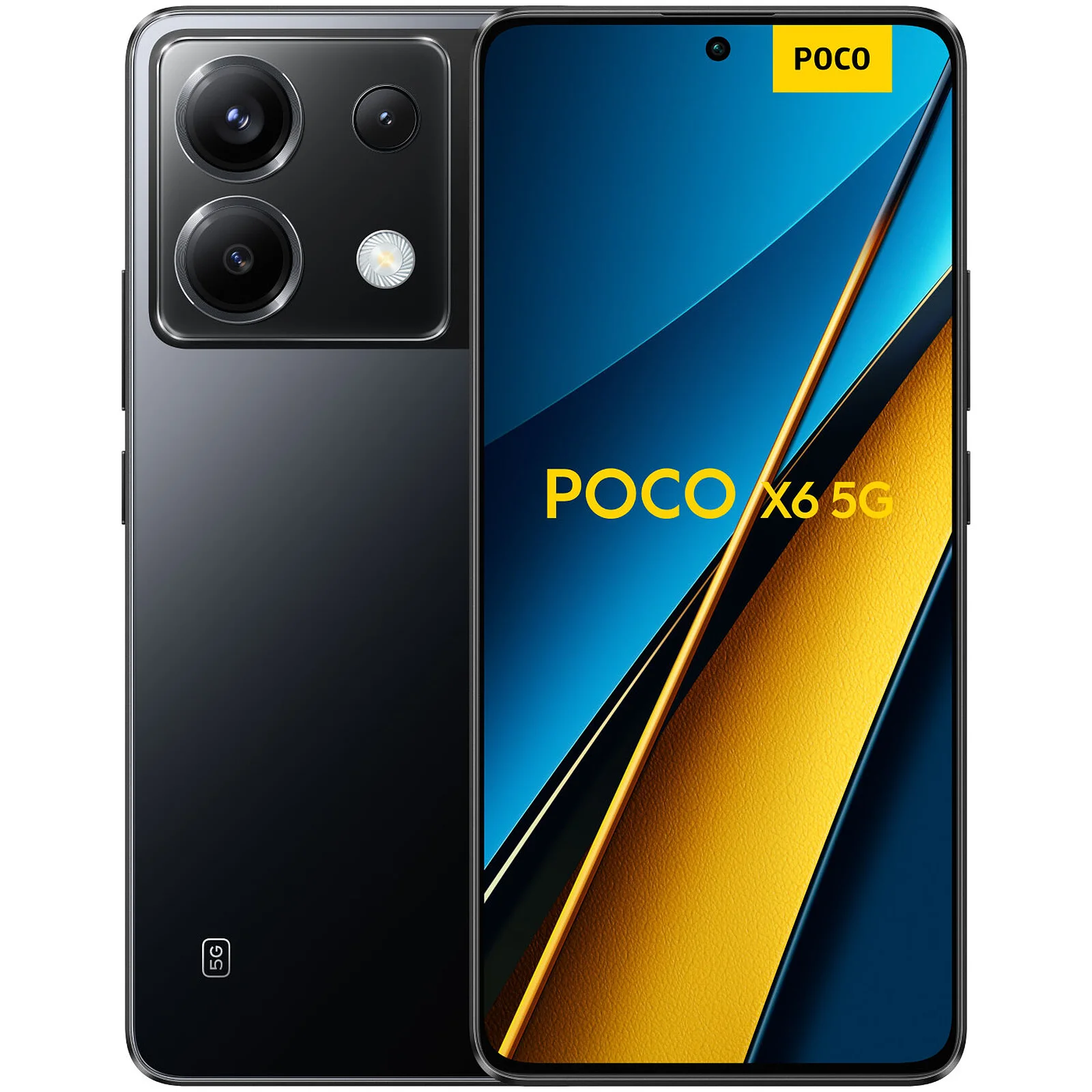 Xiaomi Redmi Poco X6 5G Çıtalı Ekran Dokunmatik Siyah SOFT OLED Kalite Ekran