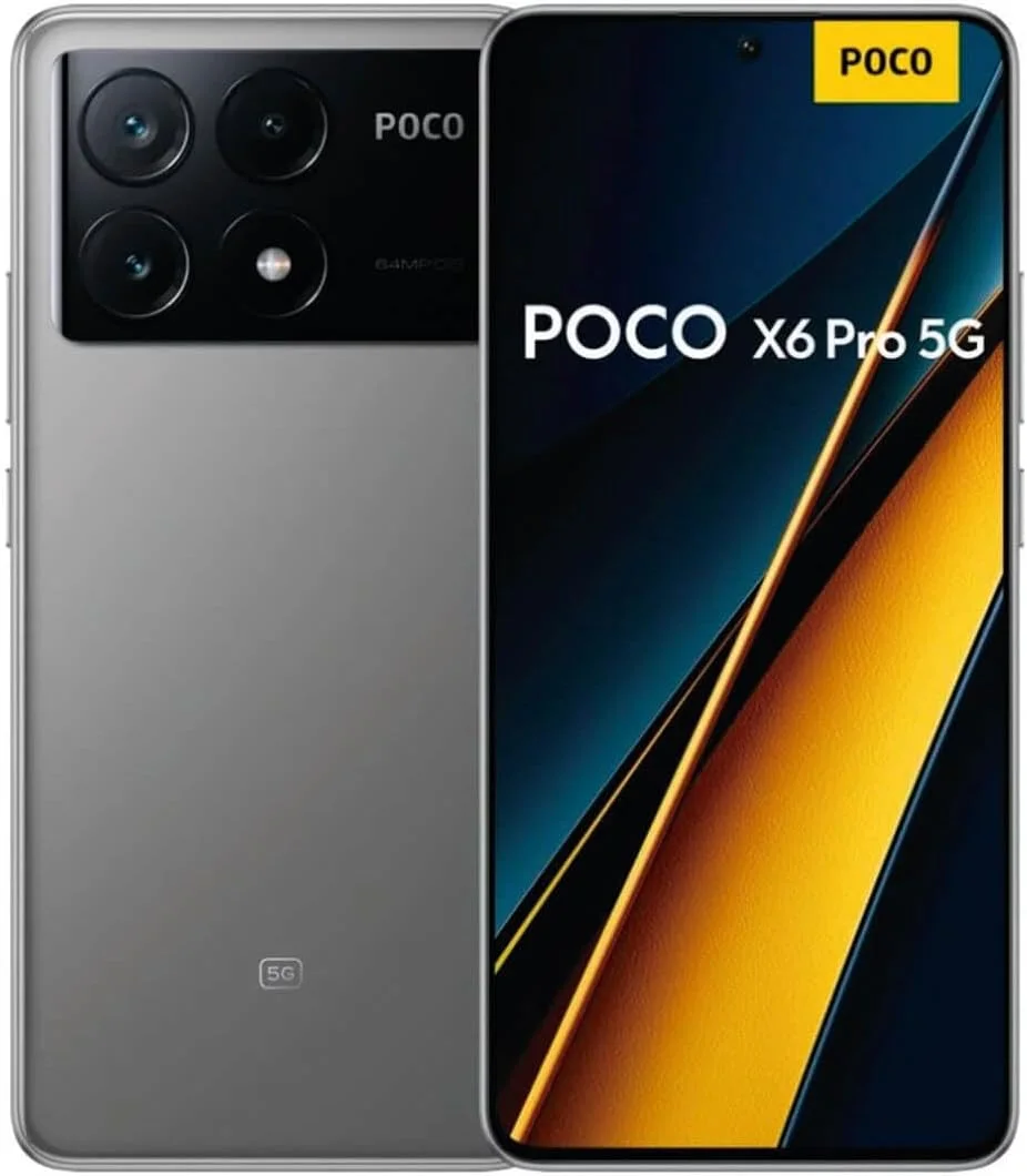 Xiaomi Redmi Poco X6 Pro Çıtalı Ekran Dokunmatik Silver SOFT OLED Kalite Ekran